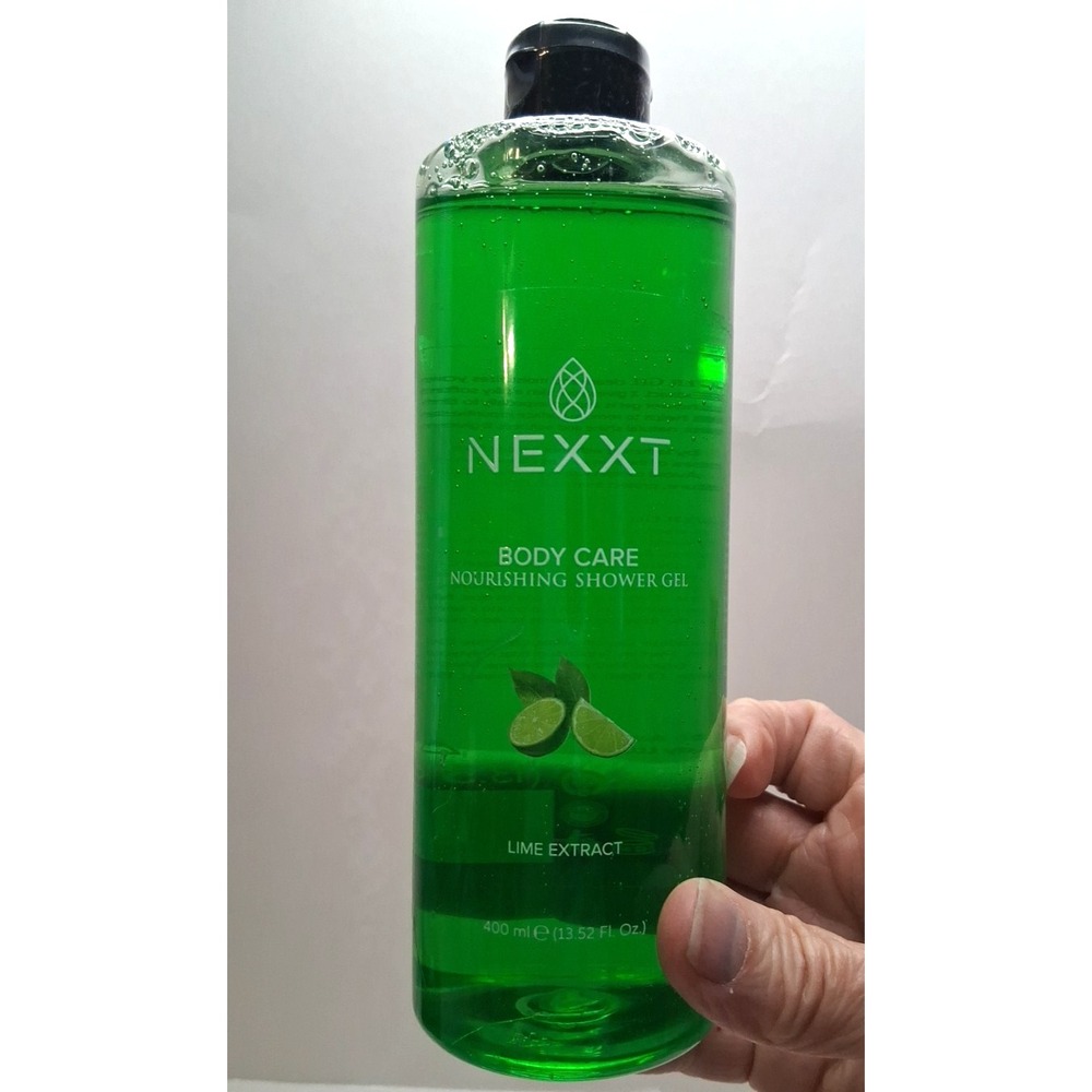 Nexxt Body Care Nourishing Shower Gel with Lime Extract, 13.52 fl oz Sealed